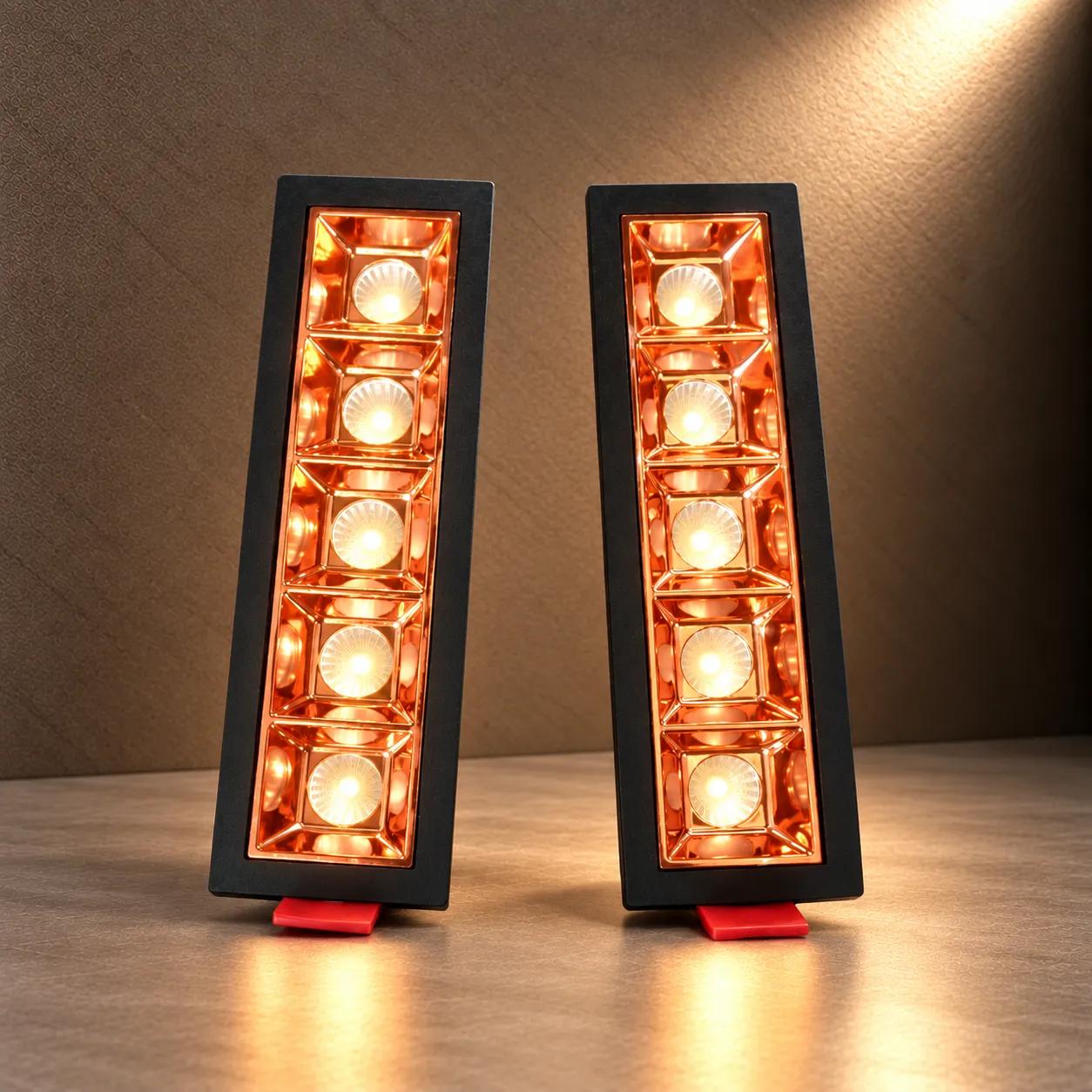 5 head linear light